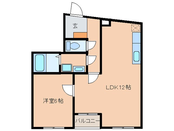 ニュ－コ－ポ沢上の物件間取画像